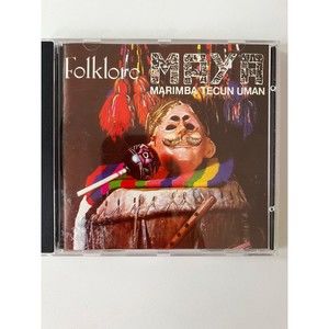 Folklore Maya Marimba Tecun Uman CD92009 Discos Centroamerica 1992 Play Tested